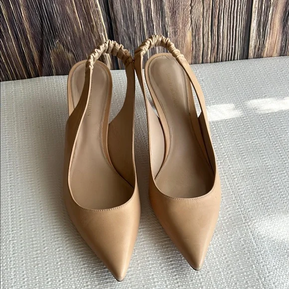 STUART WEITZMAN
Mara leather slingback pumps - Picture 1 of 9